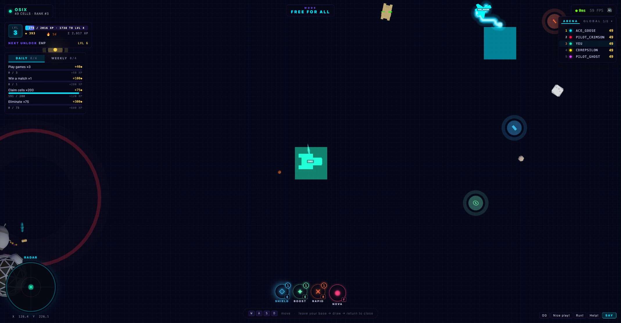 a screenshot of the capture io-game osix.io