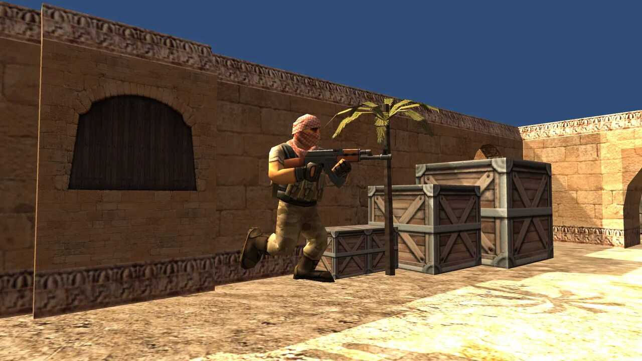 a screenshot of the fps-shooter web-game retakes.io